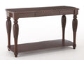 Antoinette Sofa Table Brown - Brown Wood