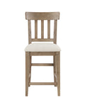 Napa Counter Chair Set Of 2 Sand Light Brown Wood