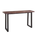 Jennings Live Edge Bar Table Brown Brown Wood