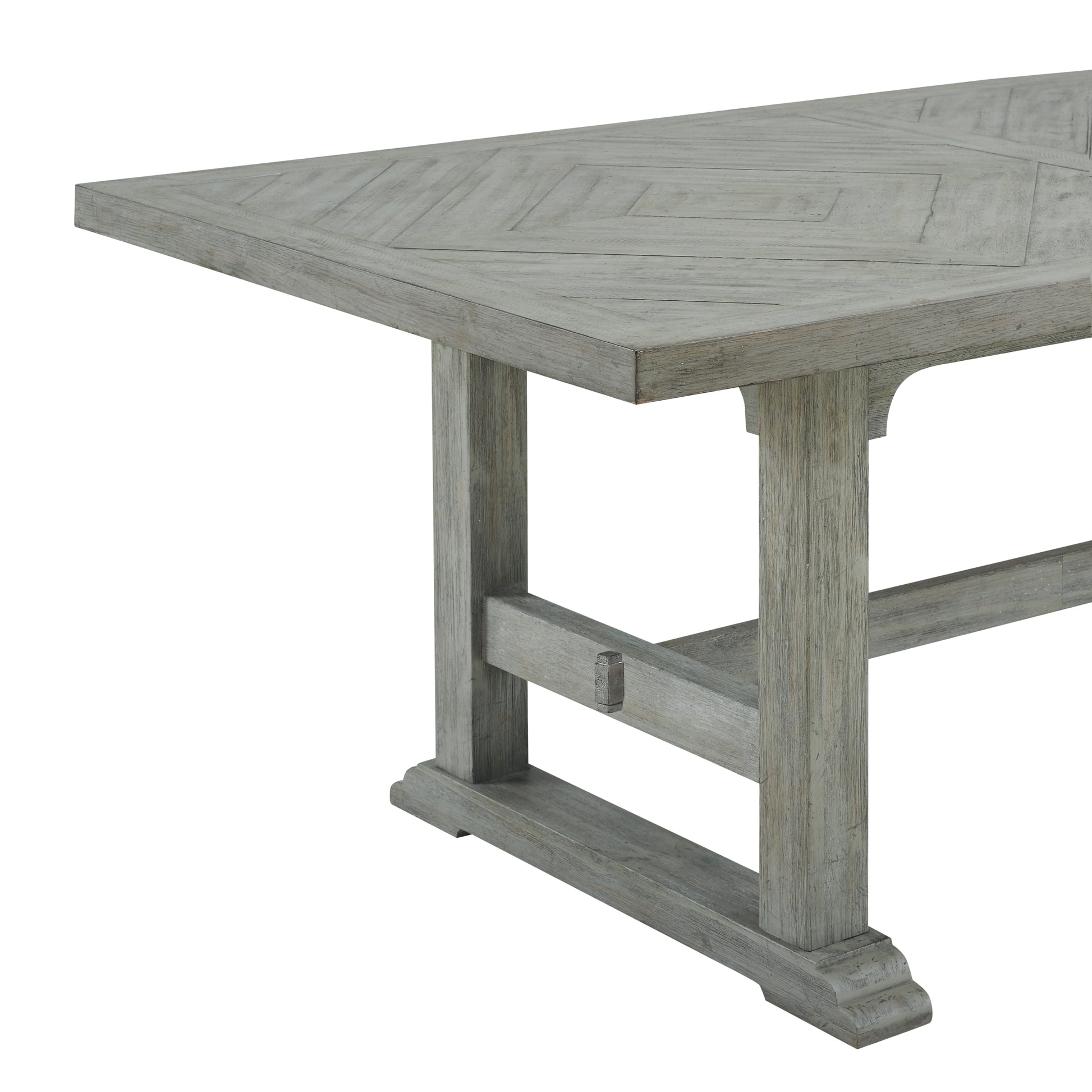 Whitford Dining Table Gray - Gray Wood