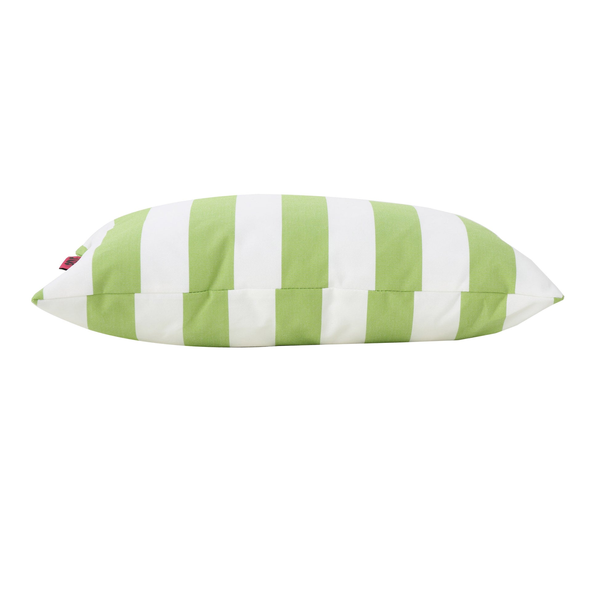 Coronado Stripe Rectangular Pillow Green Fabric