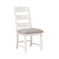 Heston Side Chair Set Of 2 White White Wood