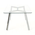 Dining Table Clear Glass