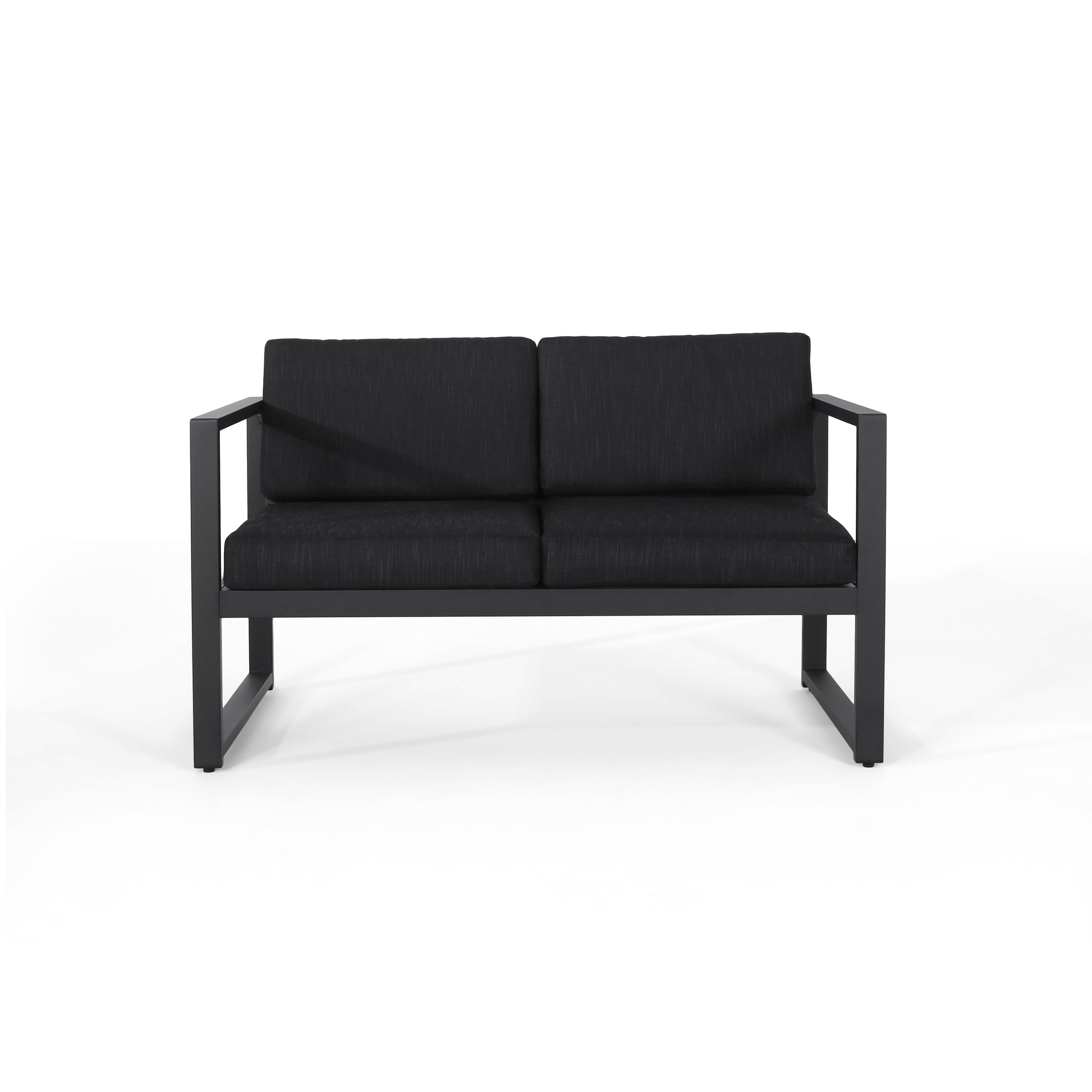 Navan 4 Pc Chat Set Dark Gray Aluminium