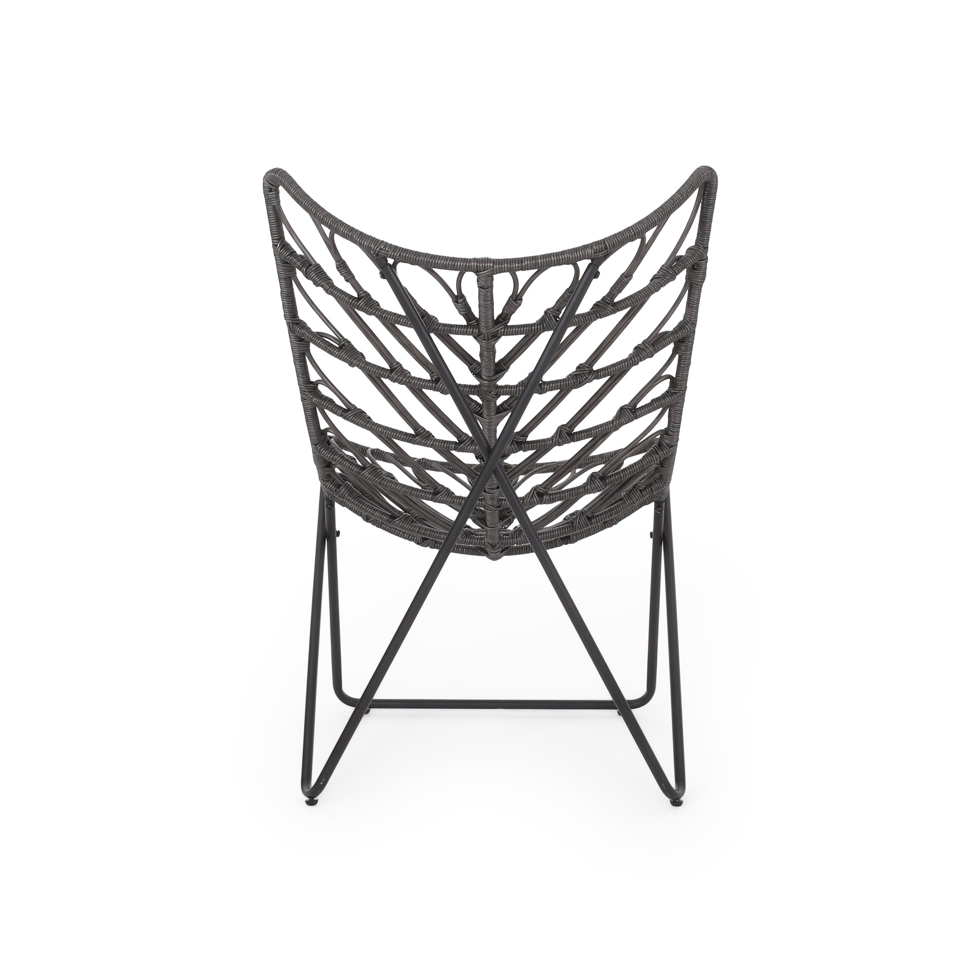 Bryson Chair Gray Rattan