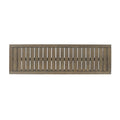 Jeco Industrial Wood And Metal Bench Grey Acacia Wood