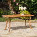 Hermosa 59 Inch Rectangular Wood Table Teak Acacia Wood