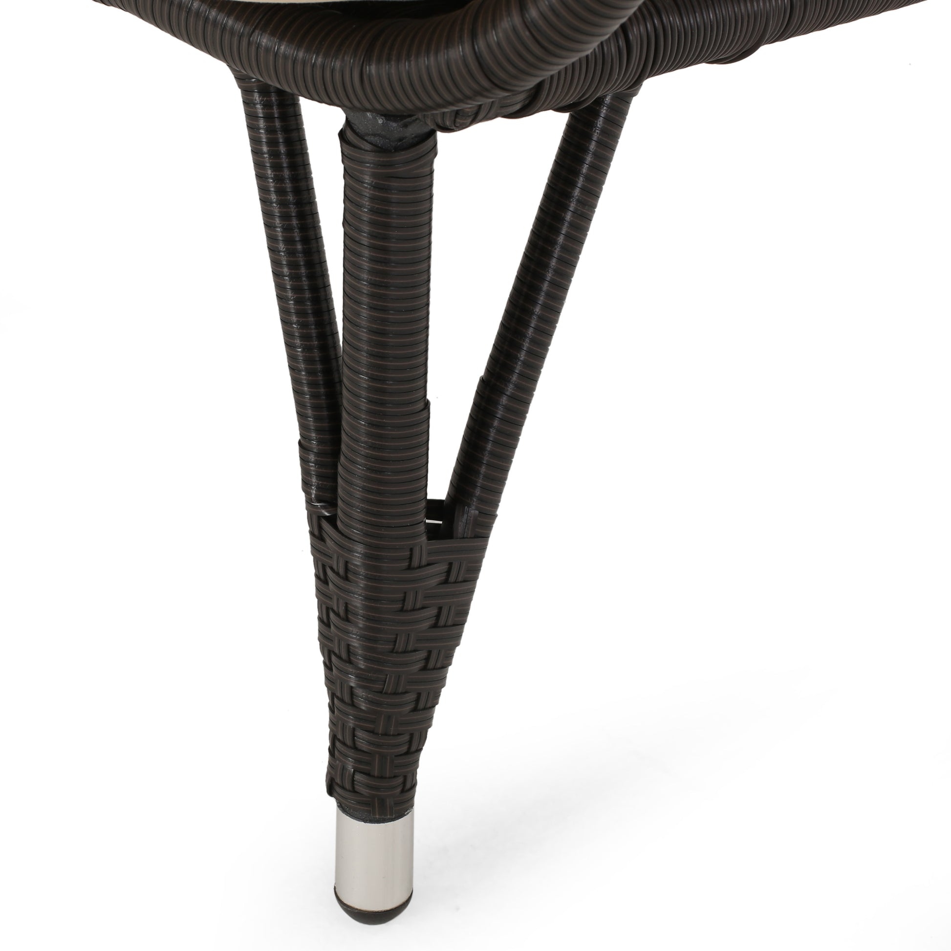 Malia Standing Basket Brown Fabric