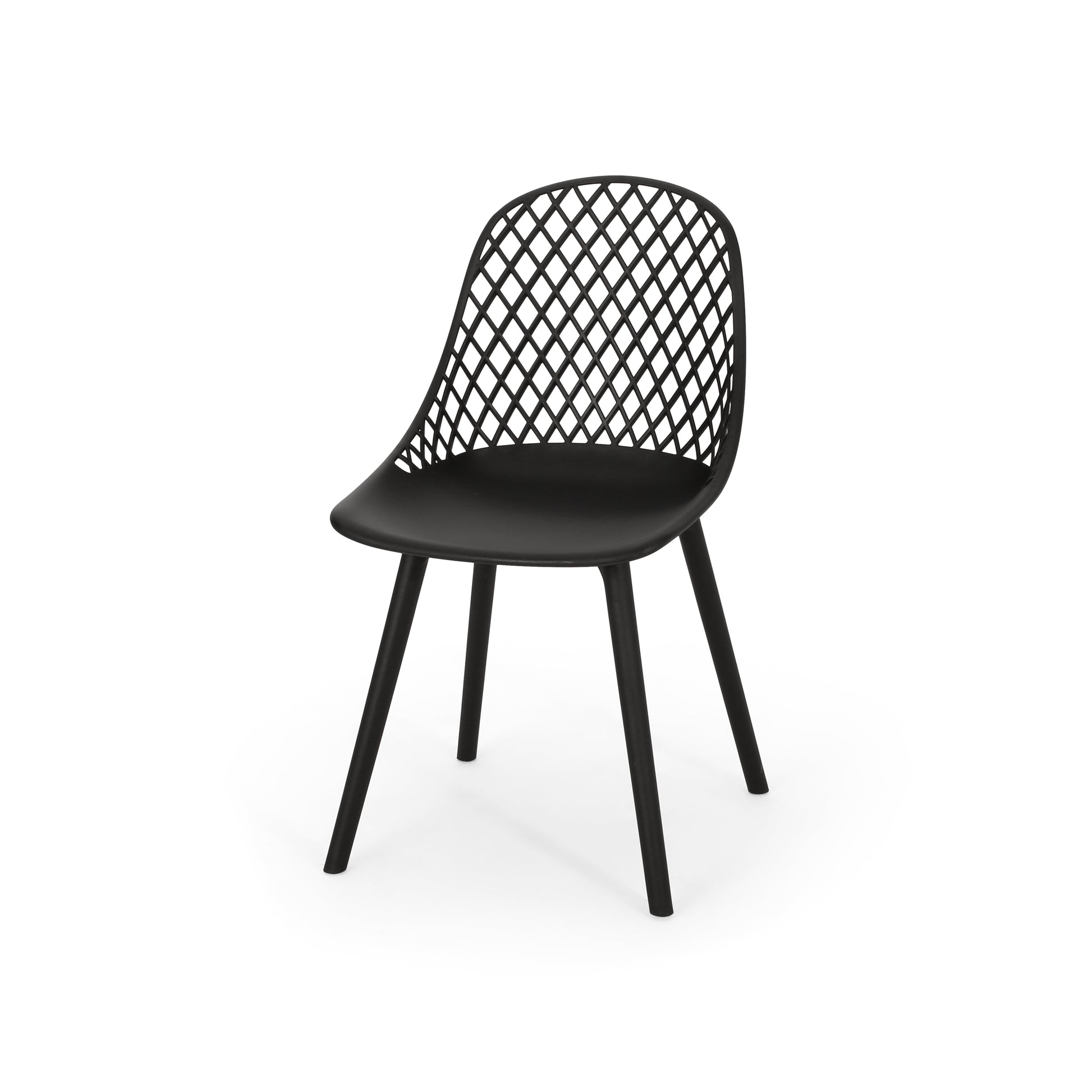 Lily Chair Black Polypropylene