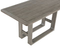 Toscana Counter Table Dark Gray Dark Gray Wood