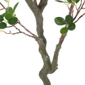 120 Cm Artificial Milan Leaf Bonsai Green Rattan