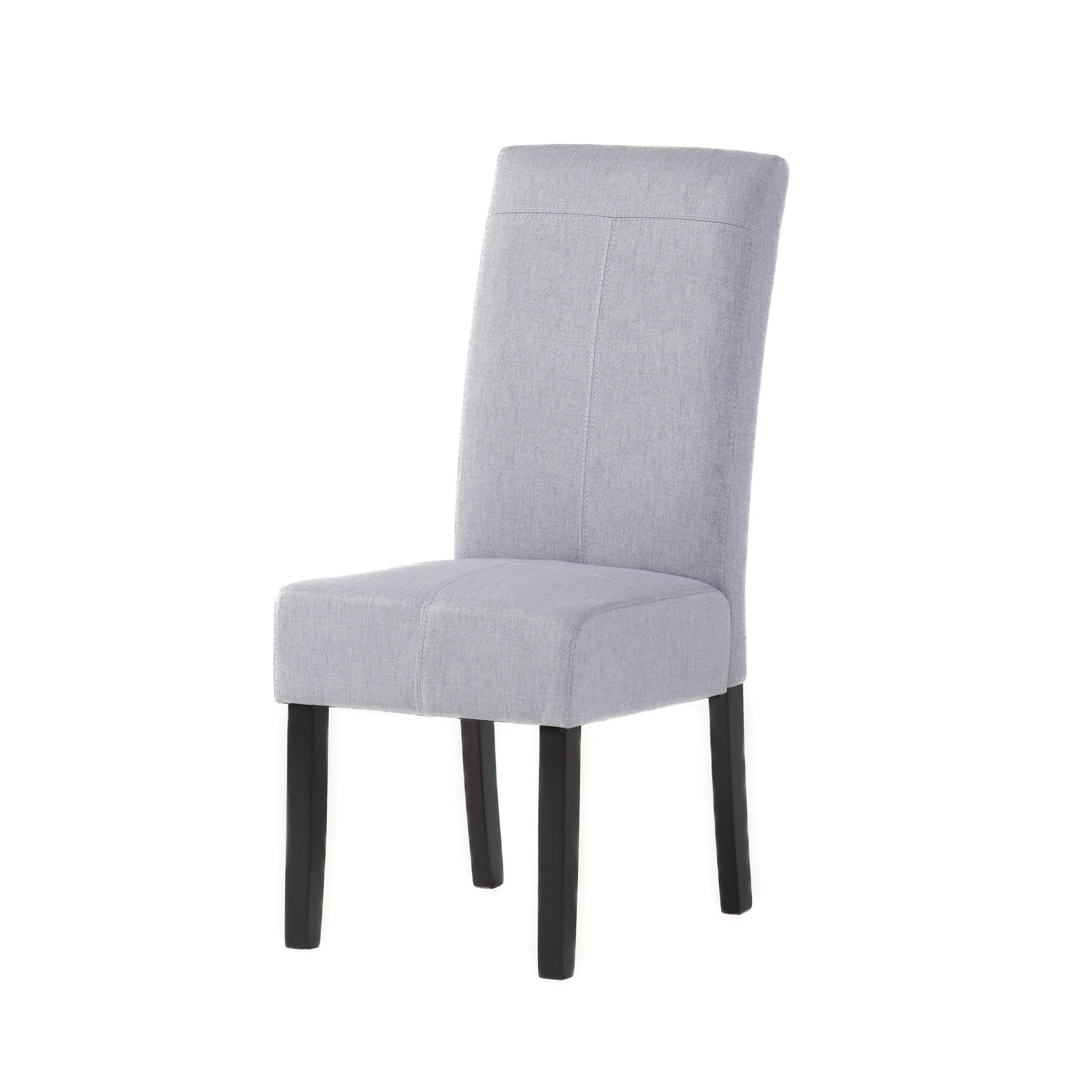 Pertica Kd Dining Chair Light Grey Velvet