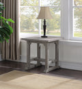 Whitford End Table Gray Gray Wood