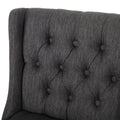 Barstool Charcoal Fabric