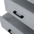 2 Drawer Cabinet - Gray Mdf