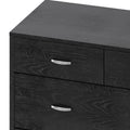 Disa 2 3 Drawer Chest Black Mdf