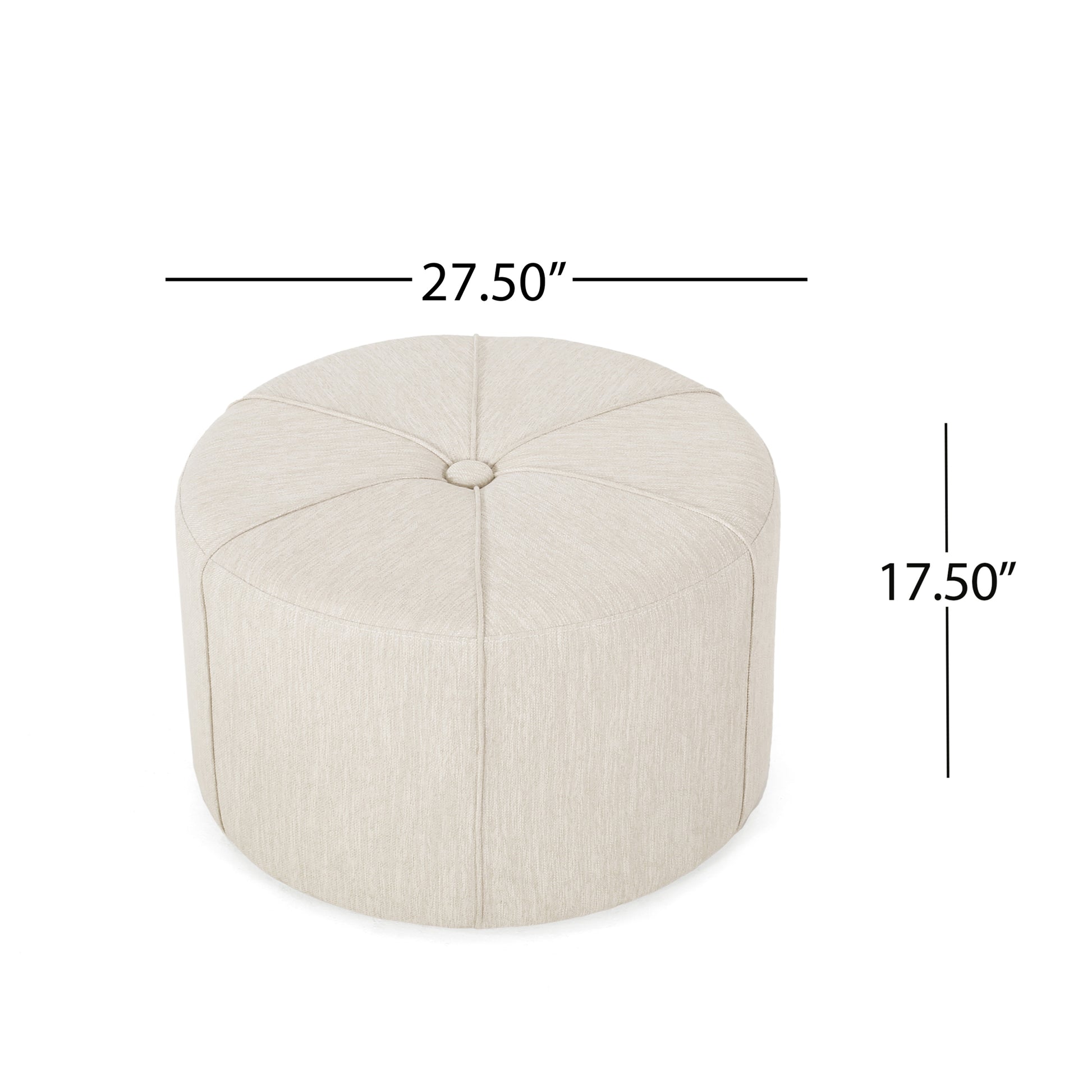 Ottoman Beige Fabric