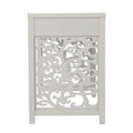 Ivybridge Desk W Storage Gray Mdf