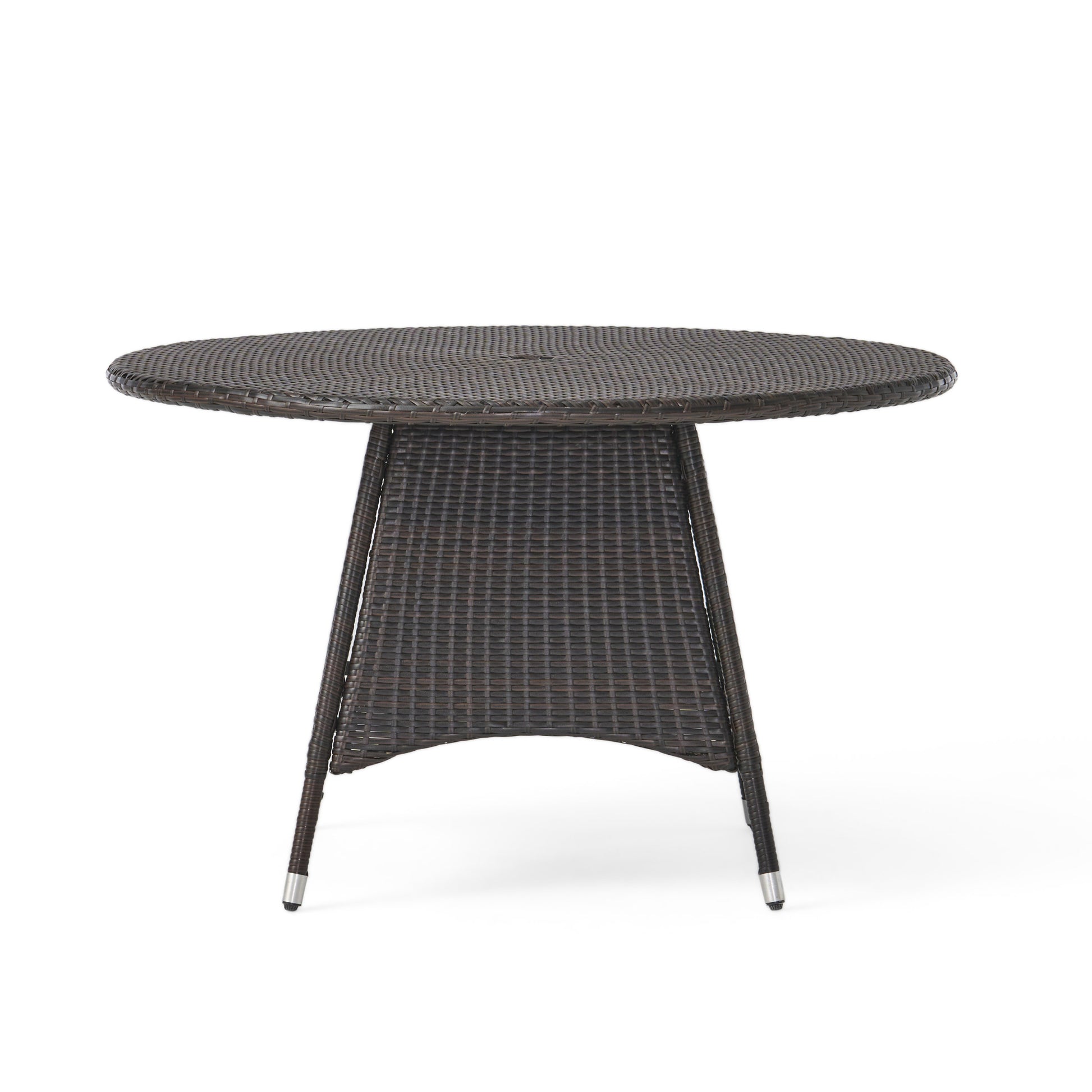 Corsica Rd Dining Table Brown Wicker