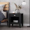 Side Table Black Mdf