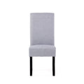 Pertica Kd Dining Chair Light Grey Velvet