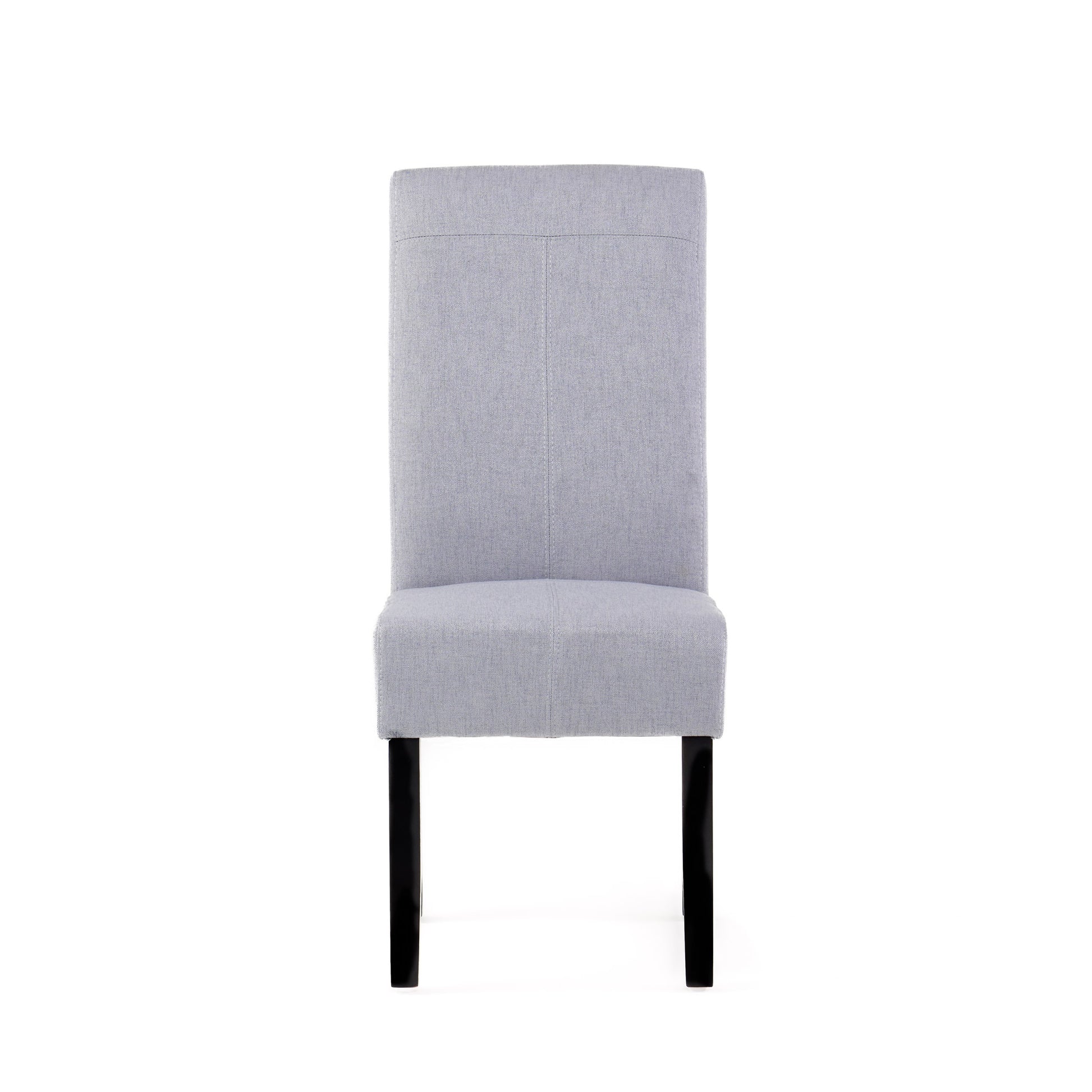 Pertica Kd Dining Chair Light Grey Velvet