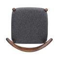 CHAIR Set of 2 charcoal-fabric