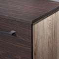 Multi Function Cabinet Sanremo Oak Brown Particle Board