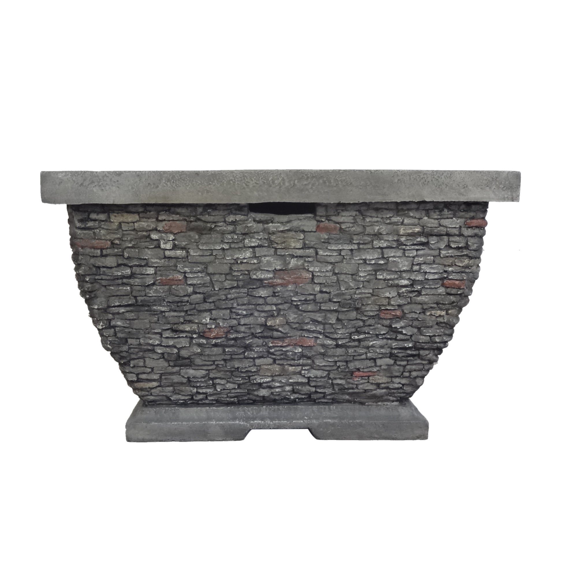 Mgo 32" Wood Burning Fire Pit Grey Magnesium Oxide