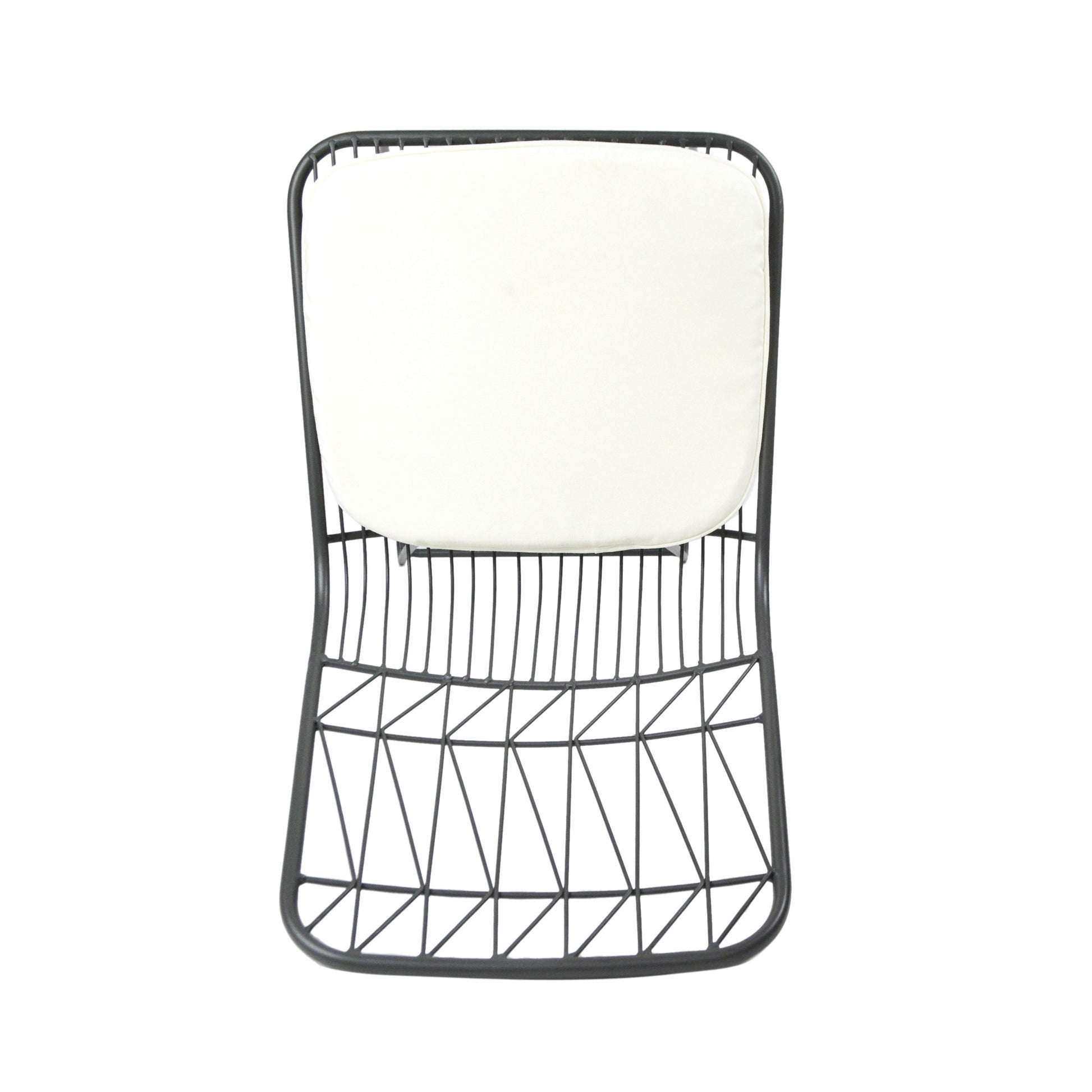 Niez Counter Stool Grey Ivory Iron