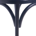 Dining Chair Mp2 Set Of 2 Matte Black Rattan