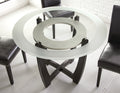 Verano 5 Piece Dining Set 4 Chairs And Table Black Black Wood