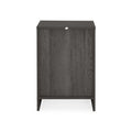 Delaney 1 Drawer Nightstand Grey Mdf