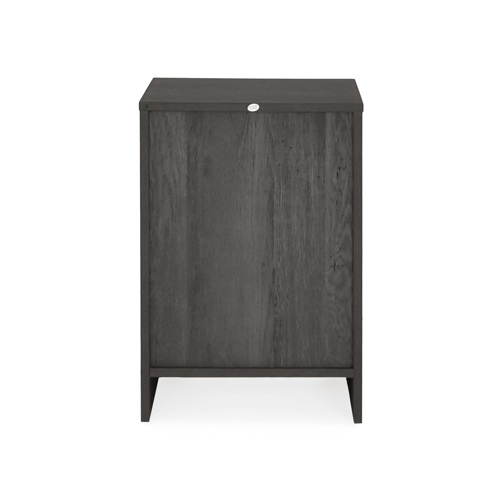 Delaney 1 Drawer Nightstand Grey Mdf