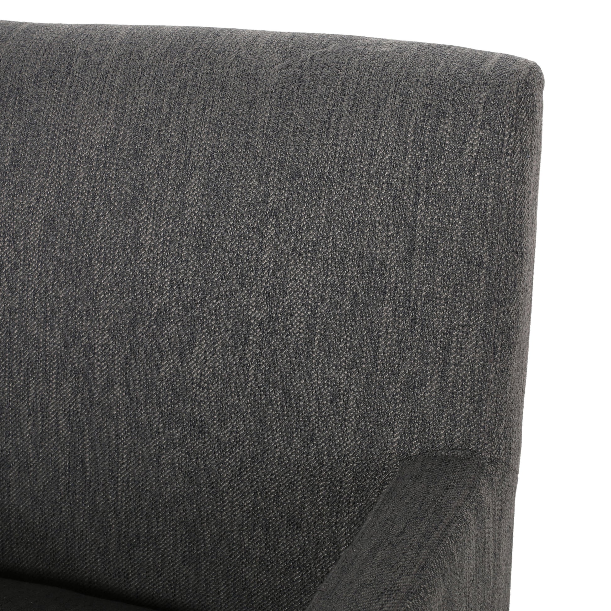 Arm Chair Charcoal Fabric