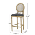 Barstool Natural Fabric