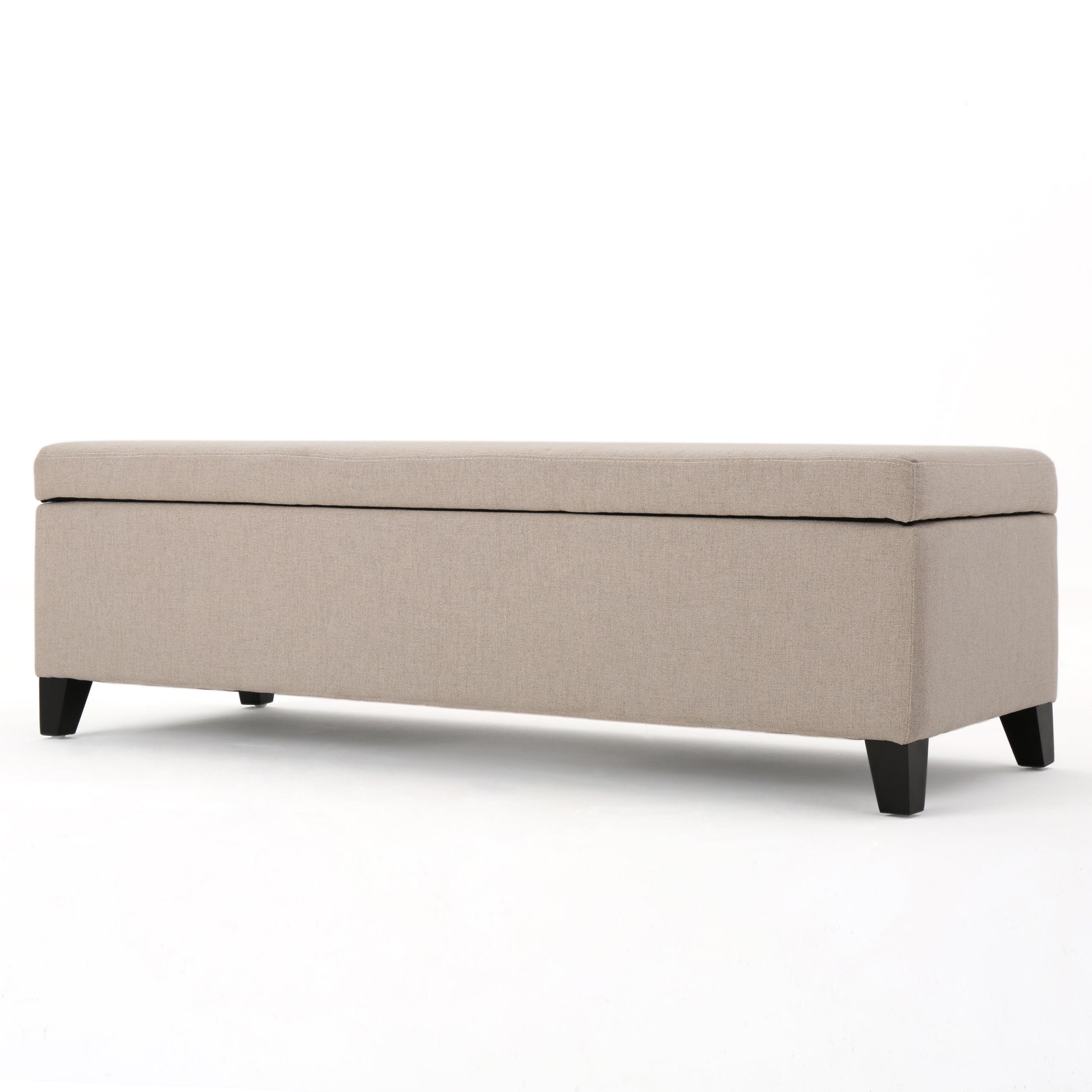 Hartford Storage Ottoman Wheat Fabric