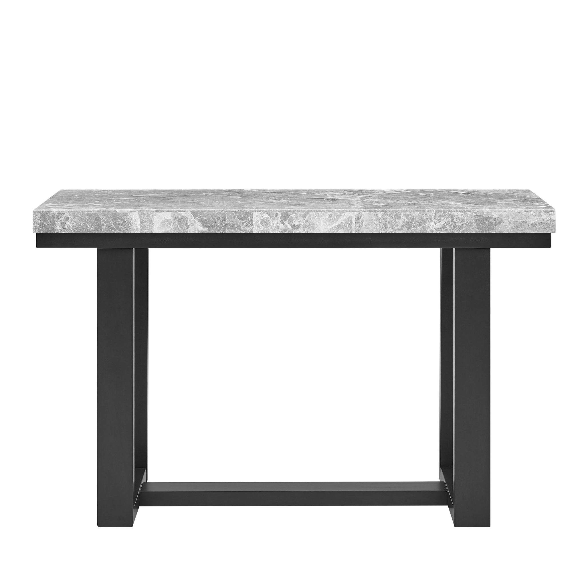 Lucca Marble Sofa Table Gray Gray Marble