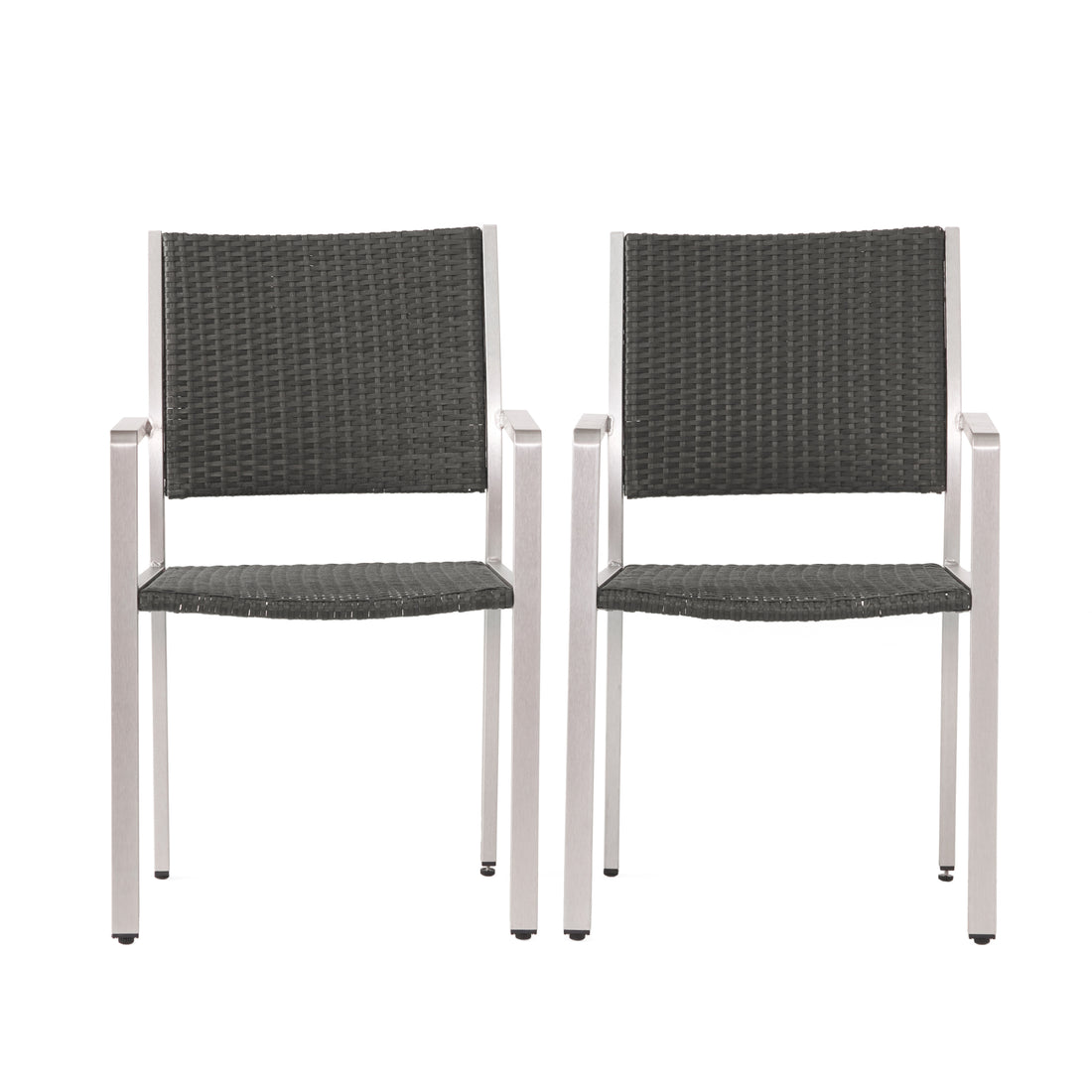 Cape Coral Outdoor Wicker Dining Chairs With