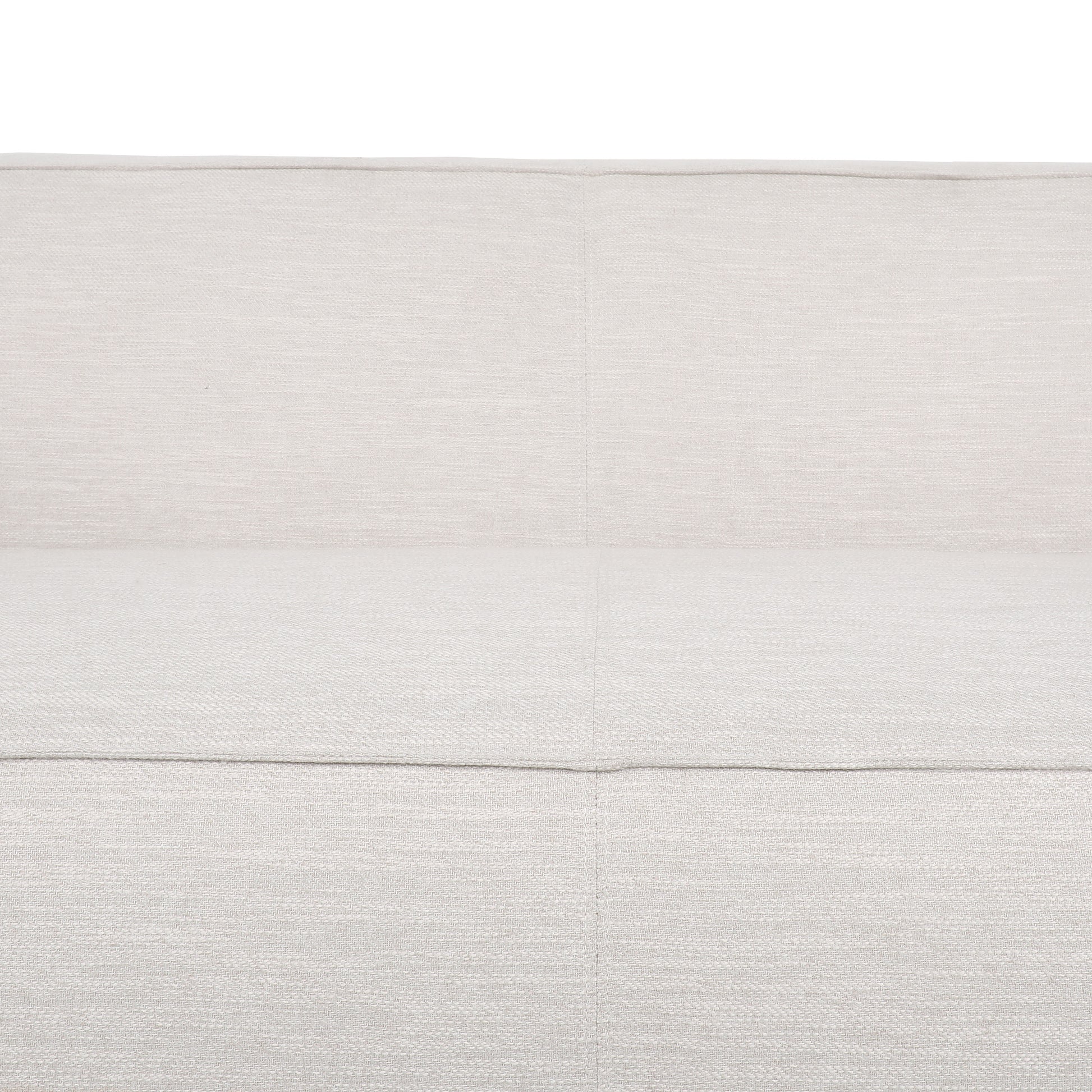 Seat Beige Brown Fabric 3 Seat