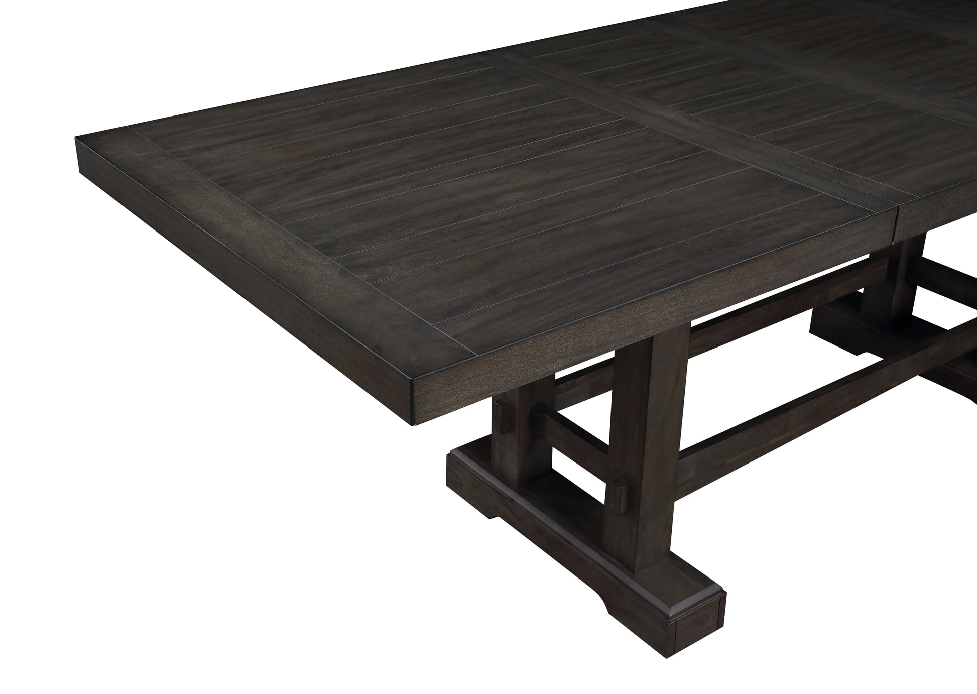 Napa Counter Table Dark Brown Dark Brown Wood