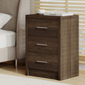 Bologna Bedroom 3 Drawer Chest Walnut Mdf