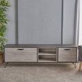 Tv Cabinet Grey 60 69 Inches Fabric