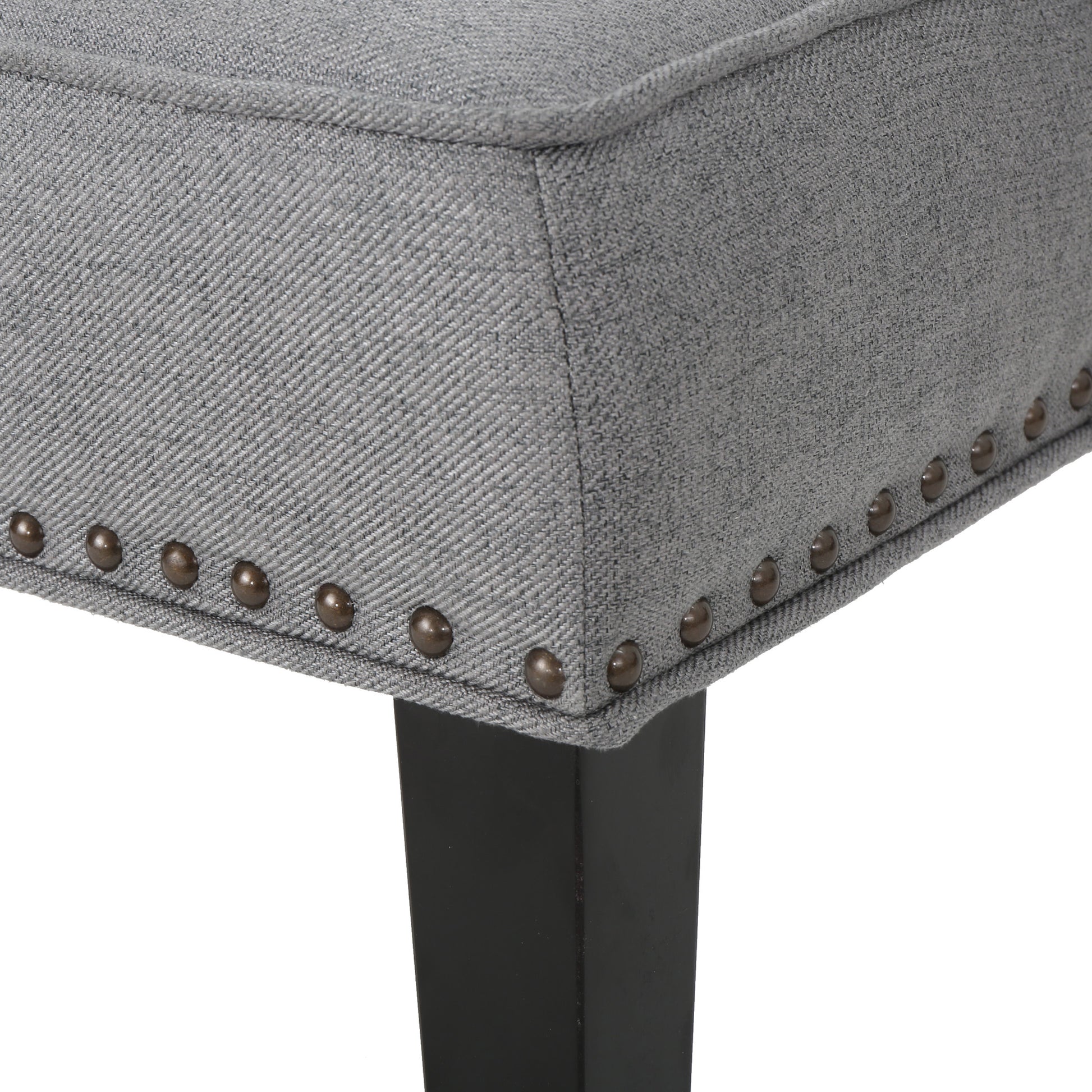 Occassional Chair Grey Fabric