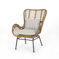 Montana Chair Beige Brown Iron Plastic