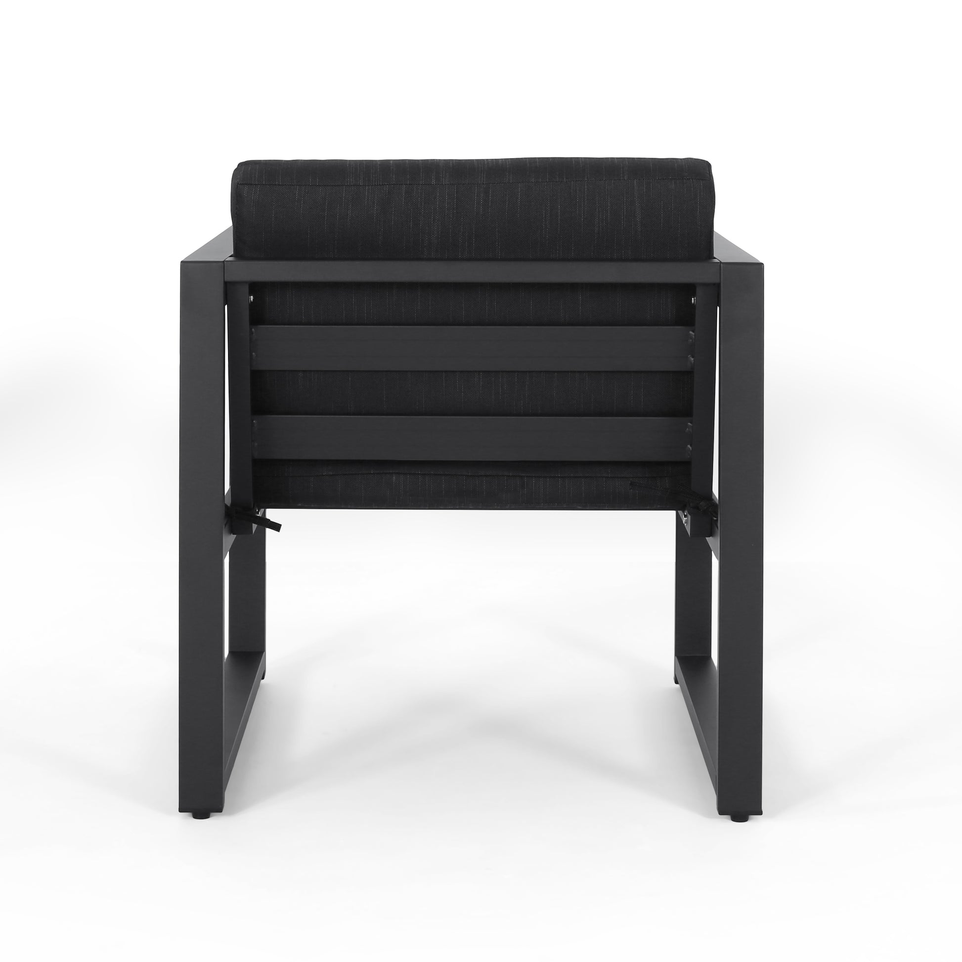 Navan 4 Pc Chat Set Dark Gray Aluminium