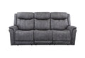 Morrison 3 Piece Living Room Set Dark Gray Dark Gray Wood