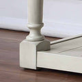 Hemingway Sofa Table White White Wood