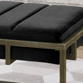 Ottoman Black Velvet