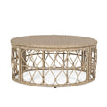 Bruce Coffee Table - Brown Rattan